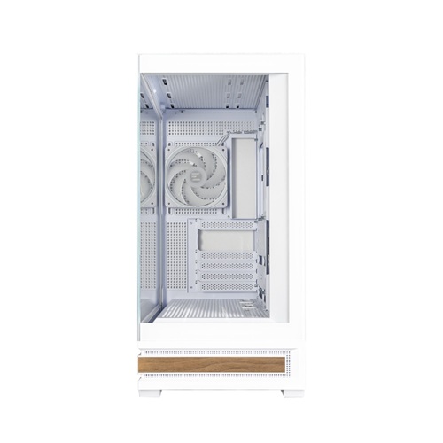Zalman P40 NAMU WHITE, ATX, Mid Tower, Tempered Glass, Drive Bays: 2 x Combo(2.5” or 3.5”) (Max. 3x 2.5” or 2 x 3.5”), Expansion Slot: 7, Fan: 120mm, Motherboard Support: ATX / mATX / Mini-ITX, 1 Year Warranty - Image 5