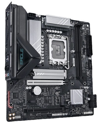 Gigabyte GA-B860M-EAGLE-WIFI6, Micro ATX, Intel LGA 1851, 2xDDR5, 2xM.2, 4xSATA 6Gb/s, RAID, 2xPCIe, 1xHDMI, 1xDP, GbE LAN, Wireless AX+Bluetooth, 3xUSB3.2, 3xUSB2.0, 3 Year Warranty - Image 3