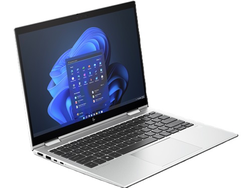 HP A1RM0PT, EliteBook X360 830 G11, 13.3" WUXGA Touch Screen (IR-Webcam), Intel Ultra 5-125U, 16GB DDR5 RAM, 512GB NVMe SSD, Pen, Wireless AX+Bluetooth, Windows 11 Pro, 3 Year Onsite Warranty (DIB - 2nd USB-C Charger, USB-C-RJ45 Adapter, Sleeve) - Image 3