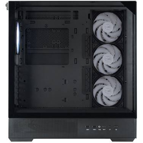 Zalman P40 Prism PLUS BLACK, ATX, Mid Tower, Drive Bays: 4 x Combo(2.5” or 3.5”) (Max. 5 x 2.5" or 4 x 3.5" ), Expansion Slot: 7, Fan: 120mm, Motherboard Support: ATX / mATX / Mini-ITX, 1 Year Warranty - Image 4