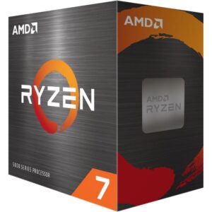 AMD 100-100000926WOF, Ryzen 7-5700X, AM4 Socket, 8 Cores, 16 Threads, Base: 3.4GHz, Turbo: 4.6GHz, 32MB Cache, TDP: 65W, 3 Year Warranty