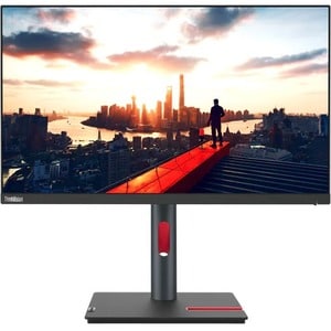 Lenovo 63B3GAR6AU ThinkVision P24h-30, 23.8" IPS WLED, 2560x1440, 16:9, 4ms, USB-C (100W PD), 1xHDMI, 1xDP, 1xDP Out, USB, 1xRJ45, VESA, Adjustable Height, Tilt, Swivel, Pivot, 3 Year Warranty