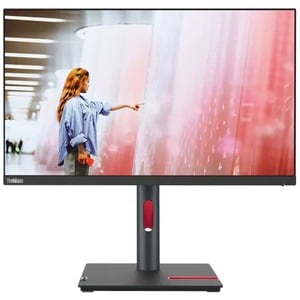 Lenovo 63B4GAR6AU, ThinkVision P24Q-30, 23.8" IPS WLED, 2560x1440, 16:9, 4ms, 1xHDMI, 2xDP, 1xVGA, USB, Adjustable Height, Tilt, Swivel, Pivot, 3 Year Warranty