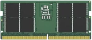 Kingston KCP556SS8-16, DDR5 5600MT/s Non-ECC Unbuffered SODIMM CL46 1RX8 1.1V 262-pin 16Gbit, Limited Lifetime Warranty