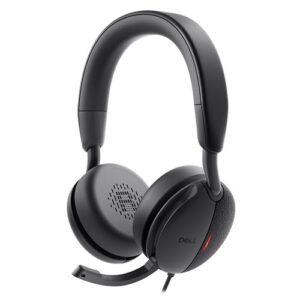 Dell 520-BBGF, WH5024 Pro Wired ANC Headset, Speaker Size: 40mm, Frequency: 20Hz~20kHz, Uni-Directional, USB-C, 2m, Win 11/10 64 Bit, Mac OS, Microsoft Teams Certified, Zoom Certified, 3 Year Warranty