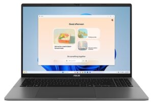 Asus M3607HA-RP003W, 16" WUXGA Screen (IR-Webcam), AMD Ryzen 7-260, 16GB DDR5 RAM, 1TB NVMe SSD, Wireless AX+Bluetooth, Windows 11 Home, Matte Grey, 1 Year Warranty