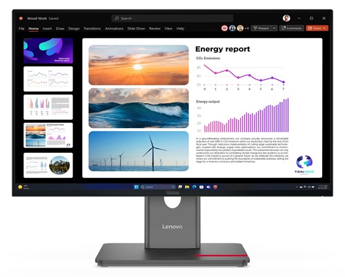 Lenovo 64B2GAR1AU, ThinkVision P24Q-40, 23.8" WLED IPS QHD Monitor, 2560x1440, 16:9, 4ms, 120Hz, 1xHDMI, 2xDP, USB-C, VESA, Height Adjustable, Swivel, Pivot, Tilt, 3 Year Warranty