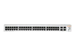 Aruba JL686B, Instant On 1930 Smart Managed PoE Switch, 48x Gigabit RJ45 PoE+ Ports, 4x SFP+ Ports, PoE Budget: 370W, Limited Lifetime Warranty (Replaces JL686A)