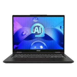 MSI VENTURE 14 AI A1MG-010AU, 14" 2.8K OLED Screen, Intel Core Ultra 5-125H, 16GB DDR5 RAM, 512GB NVMe SSD, Wireless AX+Bluetooth, Windows 11 Home, 1 Year Warranty