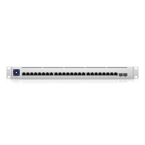Ubiquiti USW-ENTERPRISEXG-24, Enterprise 24-Port Switch, 24xGbE Ports, 2xSFP Ports, Layer 3, Managed, 2 Year Warranty