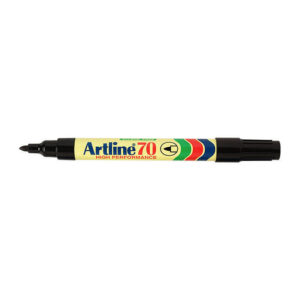 Artline 70 Perm Mkr Blk Bx12