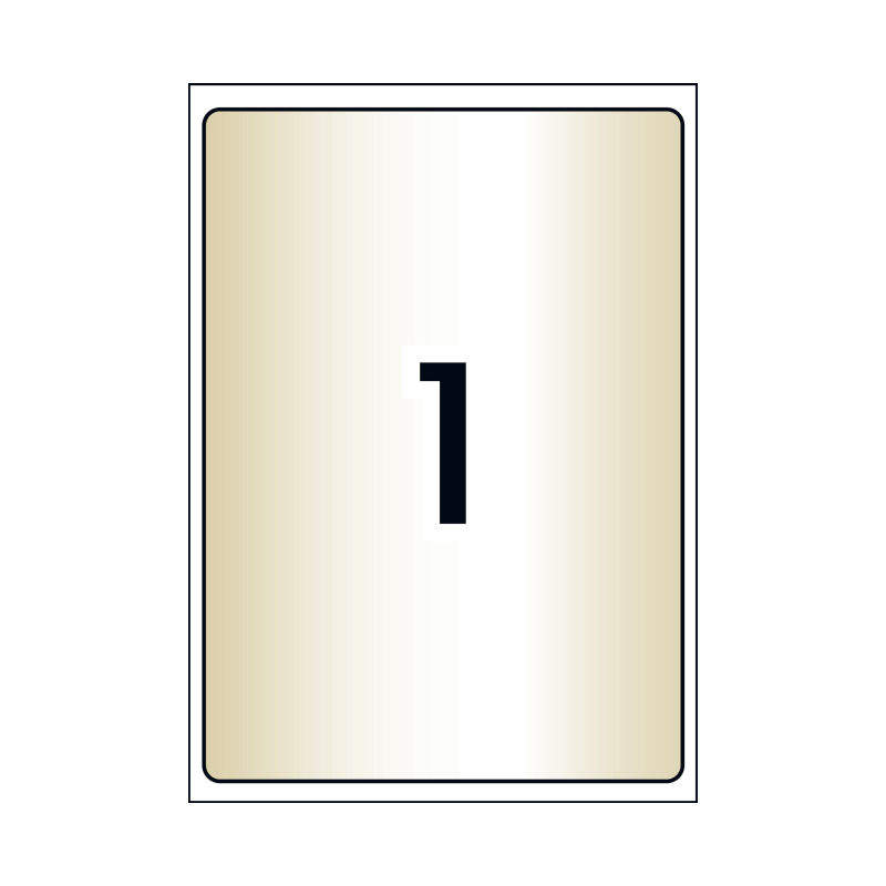 AV Lsr Lbl Clr L7567 1Up Pk25 - Image 3