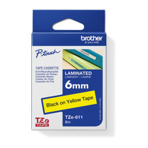 Brother TZe611 Labelling Tape