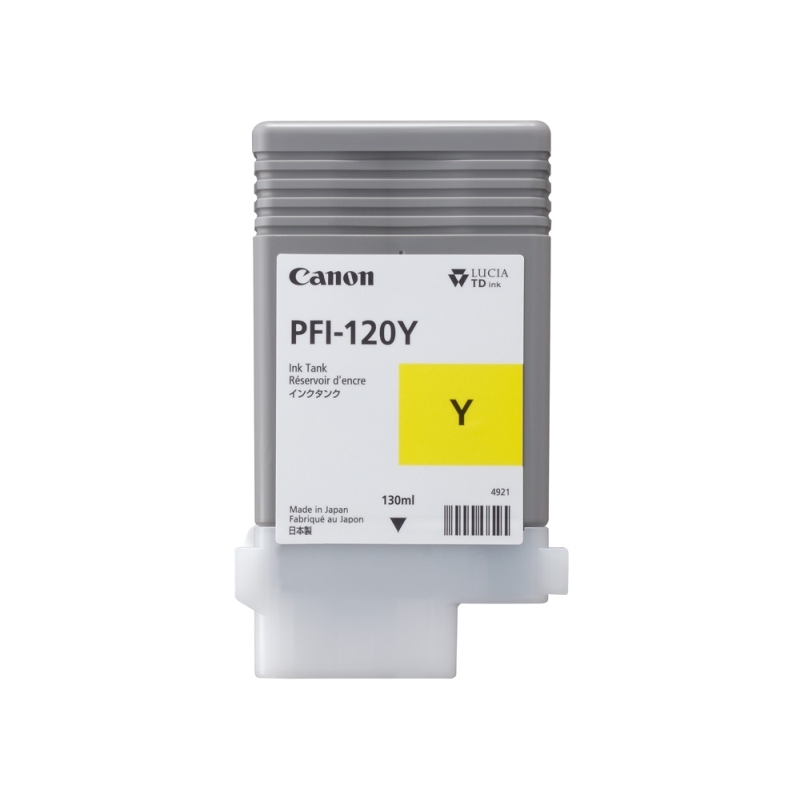 Canon PFI120 Yellow Ink - Image 2