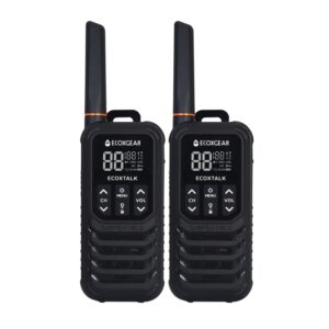 EcoX UHF 2W 2 Pk Black