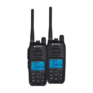 EcoX UHF 5W 2 Pk Black