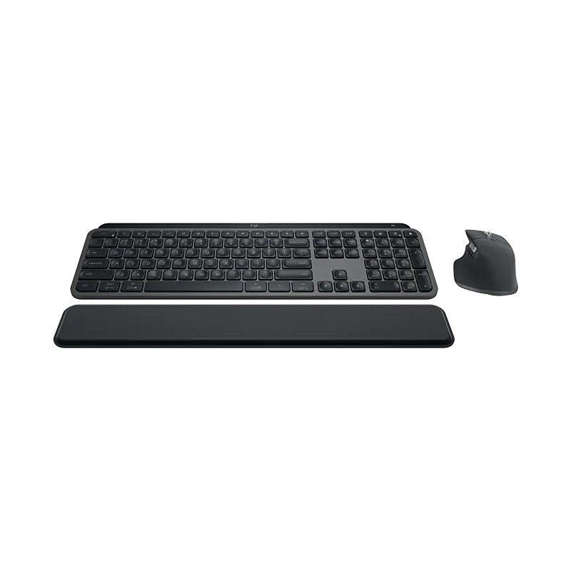 Logitech 920-010937, MX Keyboard and Mouse Combo, 108Keys, Wireless+Bluetooth, USB, Black, 2 Year Warranty - Image 2