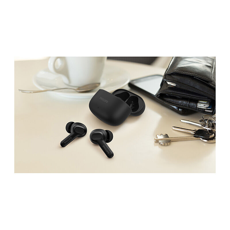 Philips TWS W/less Earbuds BK - Image 3