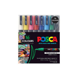 Posca PC-3M Fine Blt Asst Pk16