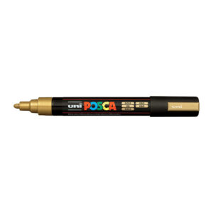 Posca PC-5M Med Blt Paint Gold