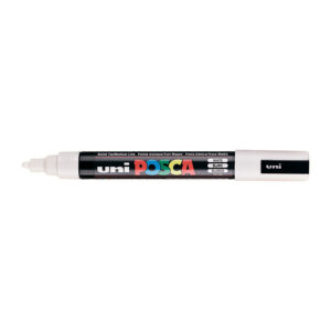Posca PC-5M Med Blt Paint Wht