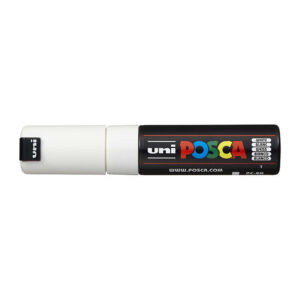 Posca PC-8M Bold Chisel White