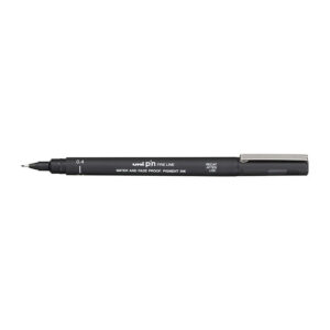 uni Pin FineLiner 0.4 Blk Bx12