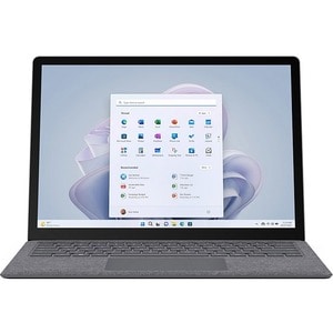 Microsoft RB1-00039, Surface Laptop 5, 13.5" PixelSense Screen, Intel i7-1255U, 16GB DDR5 RAM, 256GB NVMe SSD, Wireless AX+Bluetooth, Windows 11 Pro, Platinum, 1 Year Warranty