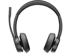 HP/Poly 77Y99AA, Voyager 4320 UC, Bluetooth Stereo Headset, Charging Stand, BT700 Dongle, USB-A, 2 Year Warranty (Works with Mobile and PC)