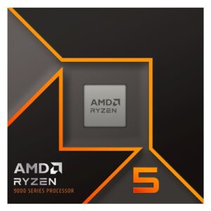 AMD 100-100001405WOF, Ryzen 5 9600X AM5 Socket 6 Core 12 Thread Up To 5.4GHz AM5 - No HSF Retail Box