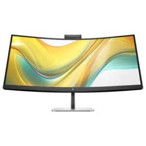 HP 9E0Z2UT, SERIES 5 Pro 534PM, 34", VA WQHD Curved, 3440x1440, 21:9, 5ms, 100Hz, USB-C (100w PD), 1xHDMI, 1xDP, 1xRJ-45, USB, Speakers, VESA, Adjustable Height, Pivot, Swivel, Tilt, 3 Year Warranty