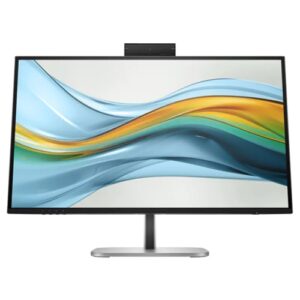 HP 9E0G9UT, SERIES 5 PRO 524PM, 23.8", IPS FHD Screen (IR-Webcam), 1920x1080, 16:9, 5ms, 100Hz, 1xHDMI, 2xDP, USB, Speaker, Adjustable Height, VESA, Swivel, Pivot, Tilt, 3 Year Warranty