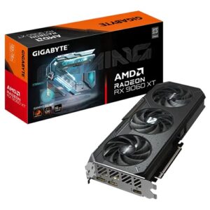*Limit Apply Pls. Contact Your AM* Gigabyte GV-R9060XTGAMING OC-16GD, AMD Radeon RX 9060 XT GAMING OC, 16GB GDDR6, Core Clock: TBD, Cuda Core: TBD, 1xHDMI, 2xDP, PSU: 450W,  PCIe5.0, 3 Year Warranty