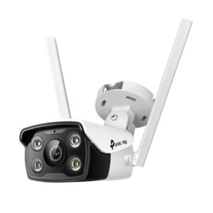 TP-Link VIGI C340-W, 4MP Outdoor Full-Color Wi-Fi Bullet Network Camera, 4mm, 30m IR, IP66, Built-in Speaker, Built-in Microphone, 2 Year Warranty