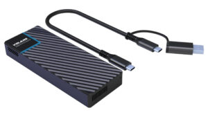Volans VL-UCM2-U4, Aluminium NVMe M.2 SSD to USB4.0 Enclosure, USB-C/USB-A to USB-C Cable, 1 Year Warranty