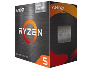 AMD 100-100001488BOX, Ryzen 5-5600GT, AM4 Socket, 6 Core, 12 Threads, Base: 3.6GHz, Turbo: 4.6GHz, 19MB Cache, TDP: 65W, 3 Year Warranty