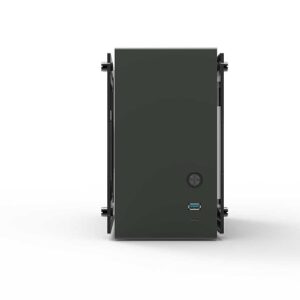 Zalman M2 MINI GRAY, Mini-ITX, Drive Bays: 2x2.5", Expansion Slot: 2EA, Motherboard Support: Mini-ITX, Pre-Installed Fan: 1x80mm, Gray, 1 Year Warranty