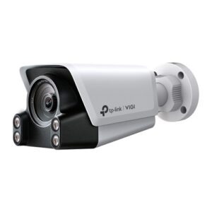 TP-Link VIGI C340S-4MM, VIGI 4MP Outdoor ColourPro Night Vision Bullet Network Camera, 2K, H.265+, Built-in microphone, IP67, 1 Camera System, 3 Year Warranty