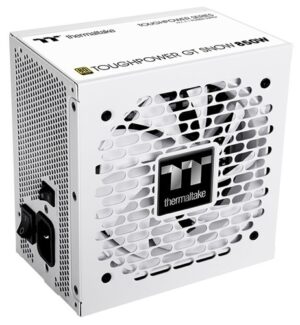 Thermaltake PS-TPT-0850FNFAGA-W, Toughpower GT Snow, 850W, 80 Plus Gold, Fully Modular, Fan: 120mm, ATX, MTBF: 100,000 Hours, 5 Year Warranty