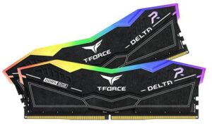 Team FF3D516G6000HC38ADC01, T-Force Delta, DDR5, 16GB(8GBx2), 6000MHz, CL38-38-38-78, 1.25V, INTEL XMP 3.0, AMD EXPO Ready, RGB Black, Limited Lifetime Warranty