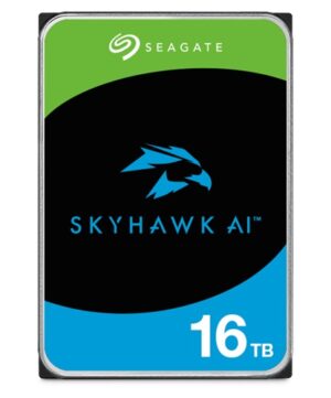 Seagate ST16000VE004, SkyHawk AI Surveillance, 16TB, 3.5", SATA 6Gb/s, 7200RPM, 512MB Cache, 3 Year Warranty