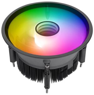 Thermaltake CL-P146-CA13SW-A, UX150 ARGB CPU Cooler, Fan Size: 130mm, Airflow: 59.2CFM, Noise: 35 dBA, Life: 40,000 Hours, Compatibie: Intel LGA 1851/1700/1200/1156/1155/1151/1150, 2 Year Warranty