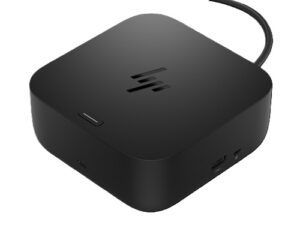 HP 9X3V1UT, USB-C 100W G6 Dock, 4K Resolution, Wireless 802.11A+Bluetooth, 3 Year Warranty (replaces 5TW10AA)