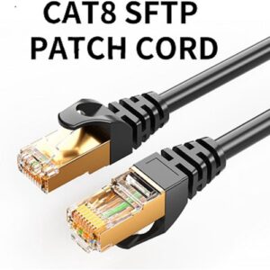 8Ware CAT8-R-3GRY, CAT8 RJ45 UTP Network Cable, 3m, Grey, 1 Year Warranty