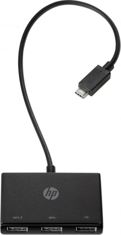 HP Z6A00AA, USB-C to 3x USB-A Hub, 1 Year Warranty - Image 3