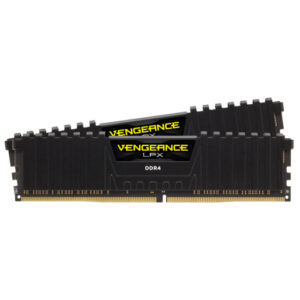 *Limits Apply, contact your AM* Corsair CMK32GX4M2E3200C16, Vengeance LPX, DDR4 32GB(2x16GB), 3200MHz, CL16, 1.35V, Black, Limited Lifetime Warranty