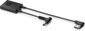 HP 6LX61AA, 4.5mm, USB-C Dock Adapter G2, Wired, Black, 1 Year Warranty
