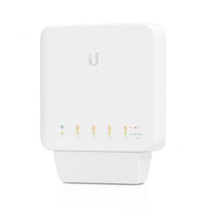 Ubiquiti USW-Flex, Managed 5 Port PoE Switch, Layer 2 Gigabit switch with auto-sensing 802.3af PoE support, 1 Year Warranty