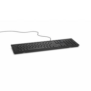 Dell 580-AHHG, KB216, Multimedia Keyboard, Wired, Black, 1 Year Warranty