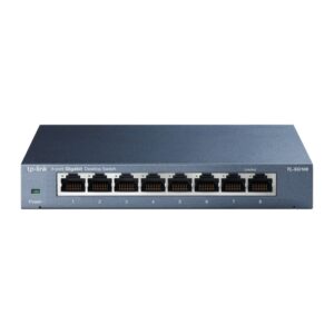 Tp-Link TL-SG108, 8-port Desktop Gigabit Switch, 3 Years
